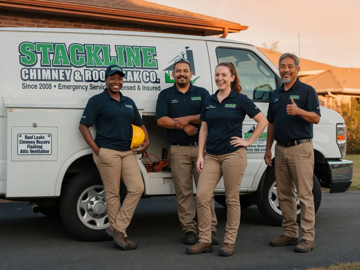 Chimney flashing repair company in Painesdale, MI
